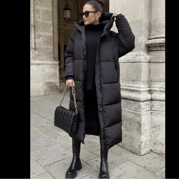 Zara | Jackets & Coats | Zara Water And Wind Protection Long
